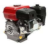 Benzinmotor 7,5PS 4 kW Motor Benzin Standmotor Kartmotor Motor 4-Takt 1 Zylinder Engine Tragbarer...