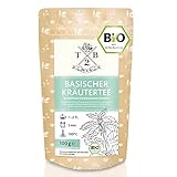 Basischer Kräutertee in Bio-Qualität zur basischen Ernährung mit Brennnessel, 100g (Ca. 40...