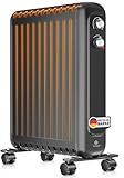 KESSER® Ölradiator energiesparend 2500W | Thermostat, Schnell Heizlüfter | Elektroheizung...