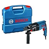 Bosch Professional Bohrhammer GBH 2-26 (Tiefenanschlag, Zusatzhandgriff, Leistung 830 Watt-Motor,...