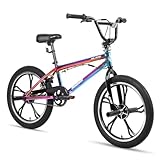 Hiland 20 Zoll 5 Speichen Kinder BMX Fahrrad für Jungen Mädchen ab 7 8 9 10 Jahre alt, 360 Grad...