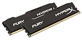 HyperX HX318C10FBK2/16 Fury Schwarz Arbeitsspeicher, DDR3, 16GB (Kit 2X 8GB), 1866MHz, CL10, DIMM