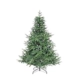 YITAHOME 152cm Premium Künstlicher Weihnachtsbaum, ca. 450 Spitzen PE Spritzguss & PVC, Naturgetreu...