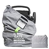 Bramble - XL Gate Check Transporttasche für Kinderwagen & Kindersitz 600D Polyester - Flugreisen &...