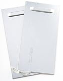 Klebebleche, Spiegelaufhänger bis 24kg (10x20 cm), Aufhänger für Spiegel, Alu-Dibond,...