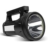 ERAY LED Taschenlampe 15000 Lumen, LED Handscheinwerfer Akku Wiederaufladbar, 10800mAh & IPX4...