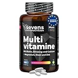 Multivitamin Premium - 365 Multivitamin Tabletten Hochdosiert - Mit Magnesium, Zink, Vitamin B...