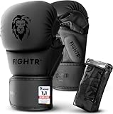 FIGHTR® MMA Sparring Handschuhe mit bestem Sitz für maximale Stabilität | mit extra Dicker...