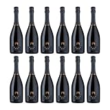 La Delizia Jeda Cuvée Spumante Brut Schaumwein Weiss Italien inkl. FeinWert E-Book (12 x 0.75 l)
