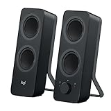 Logitech Z207 Kabellose PC-Lautsprecher, Bluetooth, Stereo Sound, 10 Watt Spitzenleistung, 3.5 mm...