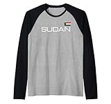Sudan-Nationalflagge, Sportspiele, Trikot-Stil Raglan