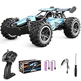 Pmgud Ferngesteuertes Auto, 2,4 GHz 1:18 Proportional 2WD 20+ km/h Hobby Offroad Monster RC Truck,...