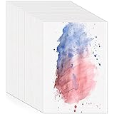 PAMENET Aquarellpapier, Großpackung, 300 g/m², weißes Aquarellpapier, für Kinder, Erwachsene,...