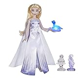 Disney Die Eiskönigin 2 Elsas magische Momente, ELSA Puppe mit Geräuschen und Sätzen, für Kinder...