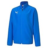 PUMA Jungen teamGOAL 23 Sideline Jacket Jr Trainingsjacke, Electric Blue Lemonade-Team Power Blue,...