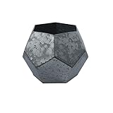 Layboo Handgefertigter Metallkrug, Blumenhalter für Heimdekoration, verzinkte Blechvase (Nr. 1)