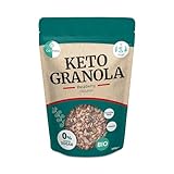 Go-Keto BIO Keto Granola Raspberry 290g – Low Carb Keto Müsli für ein leckeres Keto Frühstück,...