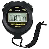 Digital Stopwatch Timer Only Stopwatch Mode, ON/Off Button No Alarm No Clock No Whistle, Silent...