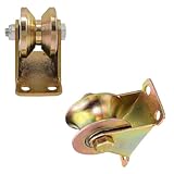 Robuste V-Nut-Riemenscheiben, 2 Stück, 60 mm, Stahlrollen für Hebekräne, Schiebetüren und...