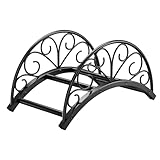 Josmimic Schlauchhalter Gartenschlauch Halterung: Schlauchhalter Metall – Wandhalterung für...