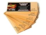 6 Pack XL Grillbretter - Zedernholzbrett zum Grillen - Räucherbretter aus Zedernholz von grillart®...