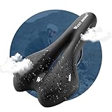 LuTuo Bequemer Fahrradsattel Herren Damen, weich Gel Fahrradsitz, Hohl Ergonomisch Sport...