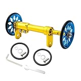 WKabnkn Fahrrad Einfach Klapprad Hecklastträgerstange Verlängerungsteleskopstange Aus...