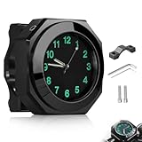 SGZIOO Motorrad Uhr Wasserdicht, Fahrraduhr für Lenker, Motorraduhr, Motorrad-Uhren, Quarz-Design...