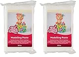 FunCakes Modellierpaste Weiß: Perfekt zum Modellieren von Figuren, Cake Topper und Rüschen. Stark,...
