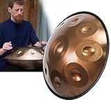 9/10/12 Notes Handtrommel In D Kurd-Moll, 440 Hz Handpan Drums Schlaginstrument...