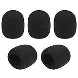 Zunate Mikrofon-Schaumstoff-Schutz, 5er-Pack für KTV-Karaoke-DJ, Kompatibel mit Handmikrofonen,...