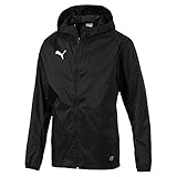 PUMA Herren Training Rain Jacket, Puma Black-puma white, M