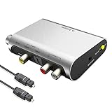 Avantree DAC02 DAC DA Wandler Digital Analog Wandler Audio Konverter, SPDIF Toslink Adapter mit...