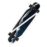 Skateboards 106,7 cm Skateboard-Longboard, vollständig graviert, Cruiser-Longboard, geeignet für...