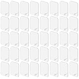 40 Stück Klebepads Doppelseitig Extra Stark,Robust Doppelseitiges Klebeband Durchsichtig,Kleben...