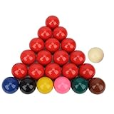 VGEBY 22-teiliges Snooker-Kugeln, Harz-Billardkugeln-Set, Billardtischkugeln, Ersatz-Set für...