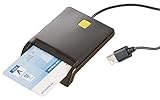 Xystec Chipcard Reader: USB-Chipkarten-Leser & Smartcard-Reader, HBCI-fähig für Homebanking (Smart...