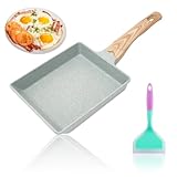 Yuragim Pfanne Antihaft Omlettenpfanne,Japanisches Omelette Pfanne Set - Pfanne Rechteckig mit...