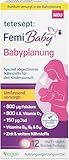 tetesept Femi Baby® Babyplanung 1 x 84 Tabletten – Nahrungsergänzungsmittel für die Frau zur...