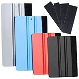 TRKETK 8-teiliges Auto-Vinyl-Wickelwerkzeug-Set, Tapeten-Glättungswerkzeug, Filzabzieher,...