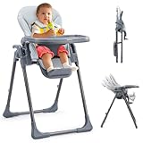 Hochstuhl Baby Klappbar Kinderstuhl 6 Höhen Kinderhochstuhl Kombihochstuhl Babyhochsitz...