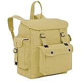Highlander Großen Versenkten Web Rucksack Beige