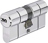 ABUS d6ps45/45 Tür-Zylinder, Silber, 7-teiliges Set