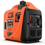AIVOLT Inverter Stromerzeuger 1400 Watt Stromgenerator Notstromaggregat Benzin leise Stromaggregat...
