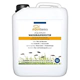 aquabasics Aquarium Wasseraufbereiter bereitet Leitungswasser artgerecht auf - Bindet sicher...