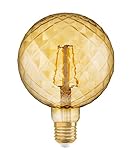 Osram LED Vintage 1906 Lampe, Sockel: E27, Warm White, 2400 K, 4, 50 W, Ersatz für 40-W-Glühbirne,...