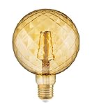 Osram LED Vintage 1906 Lampe, Sockel: E27, Warm White, 2400 K, 4, 50 W, Ersatz für 40-W-Glühbirne,...