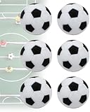 KEMUZ 6 Stück Tischkicker Bälle im Set Kickerbälle Hochwertige leise tischkicker kinder in 23mm...