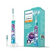 Philips Sonicare For Kids Connected Elektrische Zahnbürste mit Schalltechnologie für Kinder...