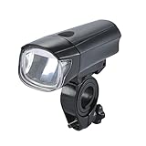 FISCHER Frontlicht Fahrrad LED | 15/40 Lux Helligkeit | batteriebetrieben | extrem...